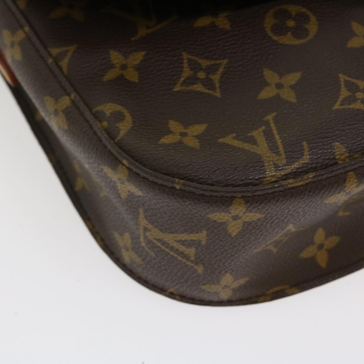 LOUIS VUITTON Monogram Saint Cloud GM Shoulder Bag M51242 LV Auth yk6203B