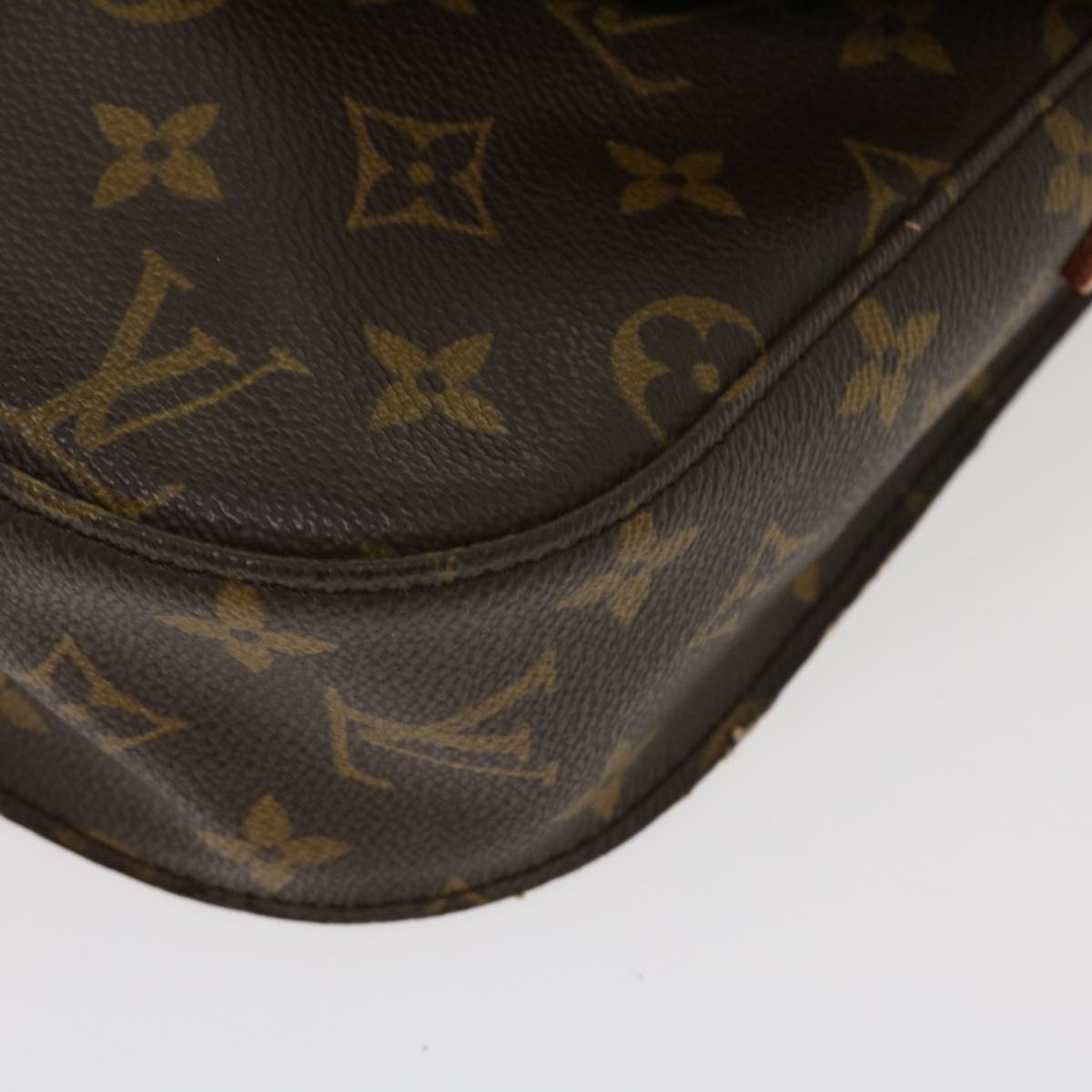 LOUIS VUITTON Monogram Saint Cloud GM Shoulder Bag M51242 LV Auth yk6203B