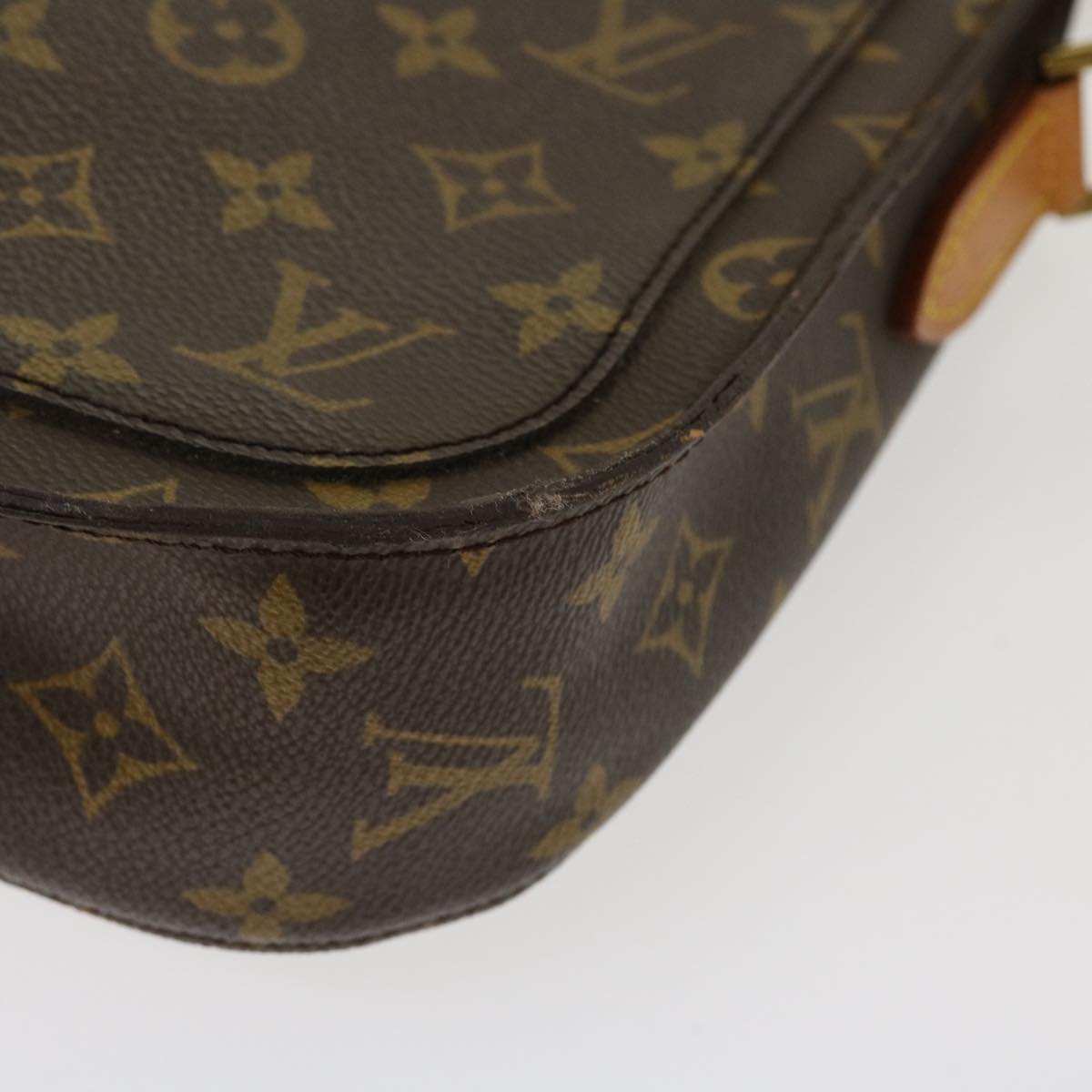 LOUIS VUITTON Monogram Saint Cloud GM Shoulder Bag M51242 LV Auth yk6203B