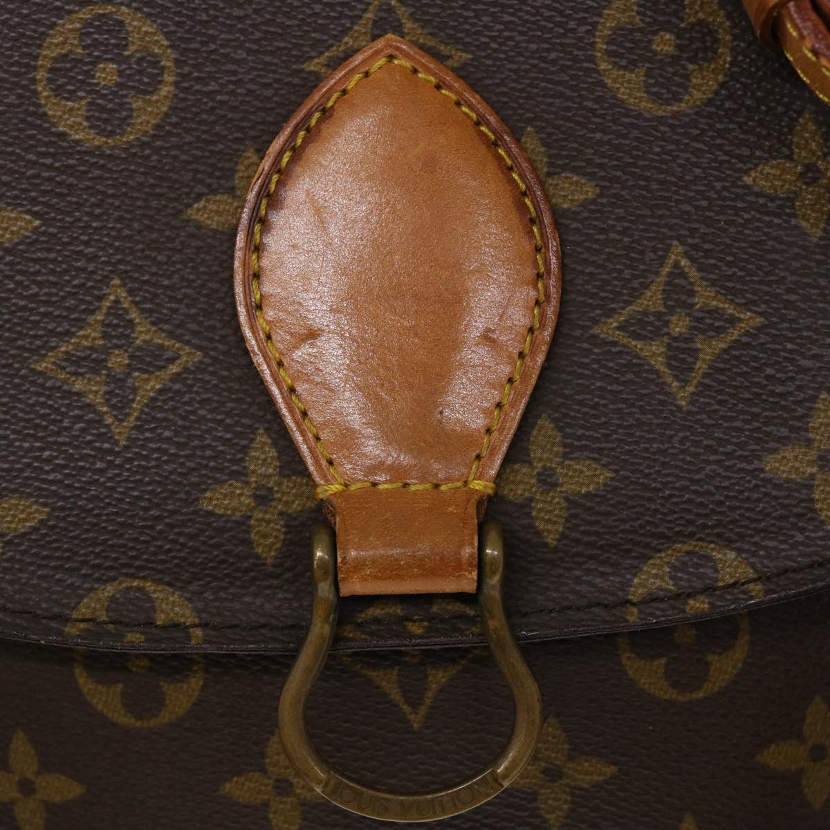 LOUIS VUITTON Monogram Saint Cloud GM Shoulder Bag M51242 LV Auth yk6203B