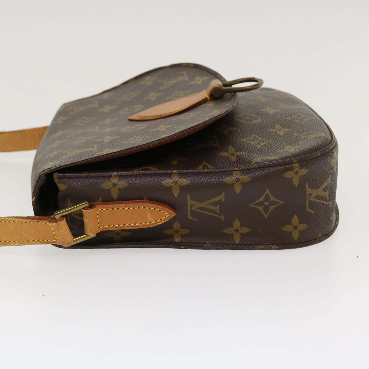 LOUIS VUITTON Monogram Saint Cloud GM Shoulder Bag M51242 LV Auth yk6203B