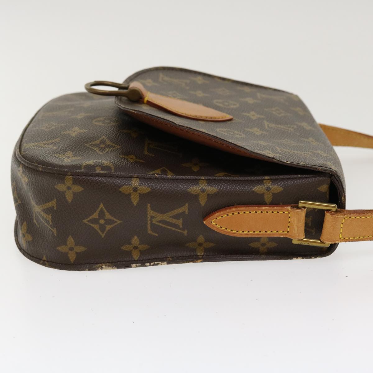 LOUIS VUITTON Monogram Saint Cloud GM Shoulder Bag M51242 LV Auth yk6203B