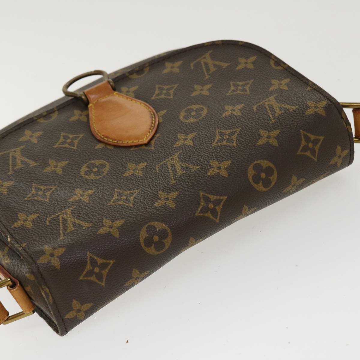 LOUIS VUITTON Monogram Saint Cloud GM Shoulder Bag M51242 LV Auth yk6203B