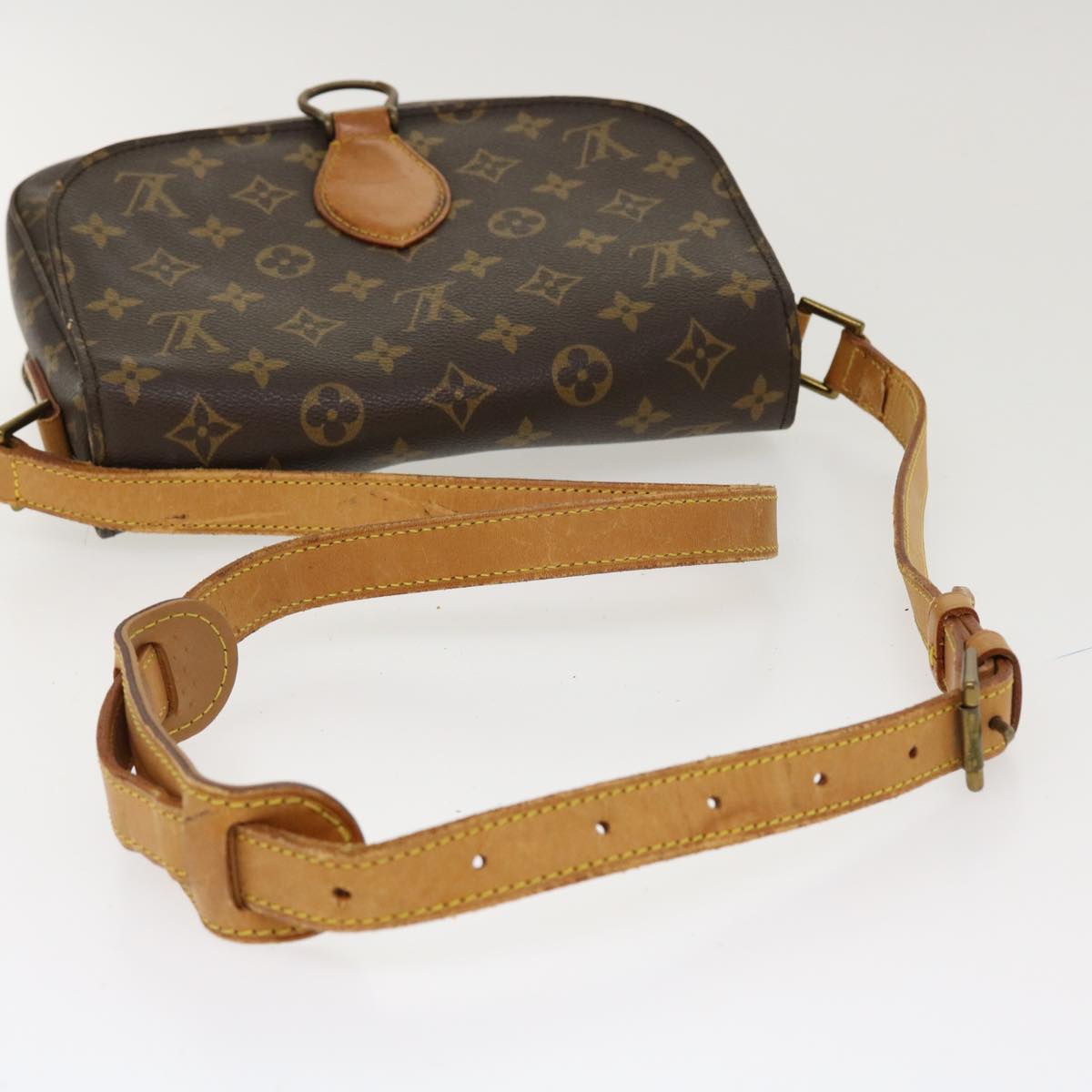 LOUIS VUITTON Monogram Saint Cloud GM Shoulder Bag M51242 LV Auth yk6203B