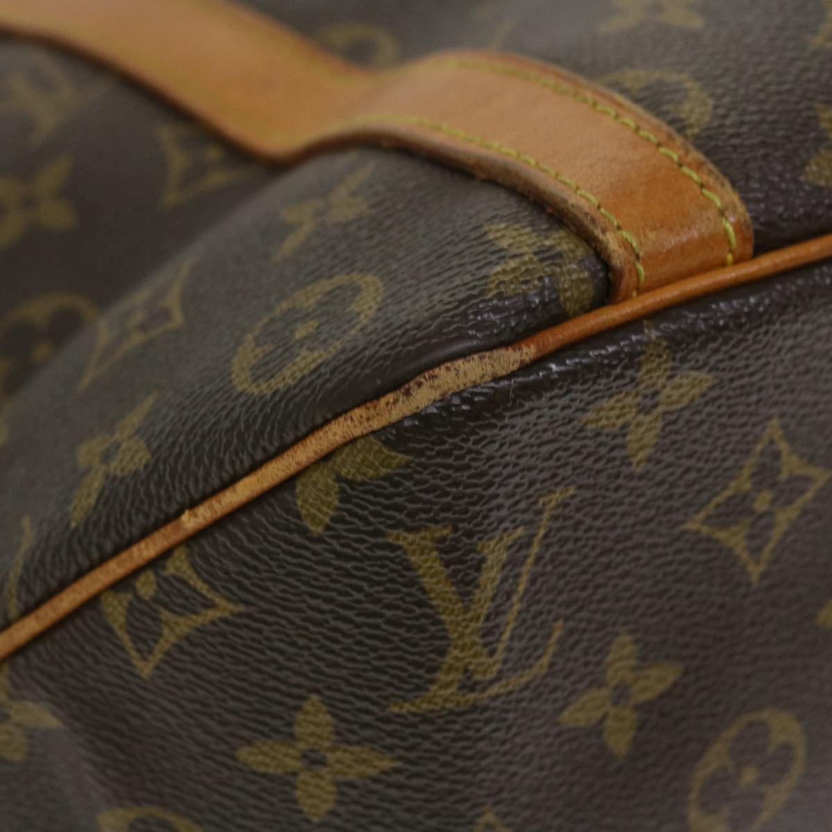 LOUIS VUITTON Monogram Sac Shopping Tote Bag M51108 LV Auth yk6204B