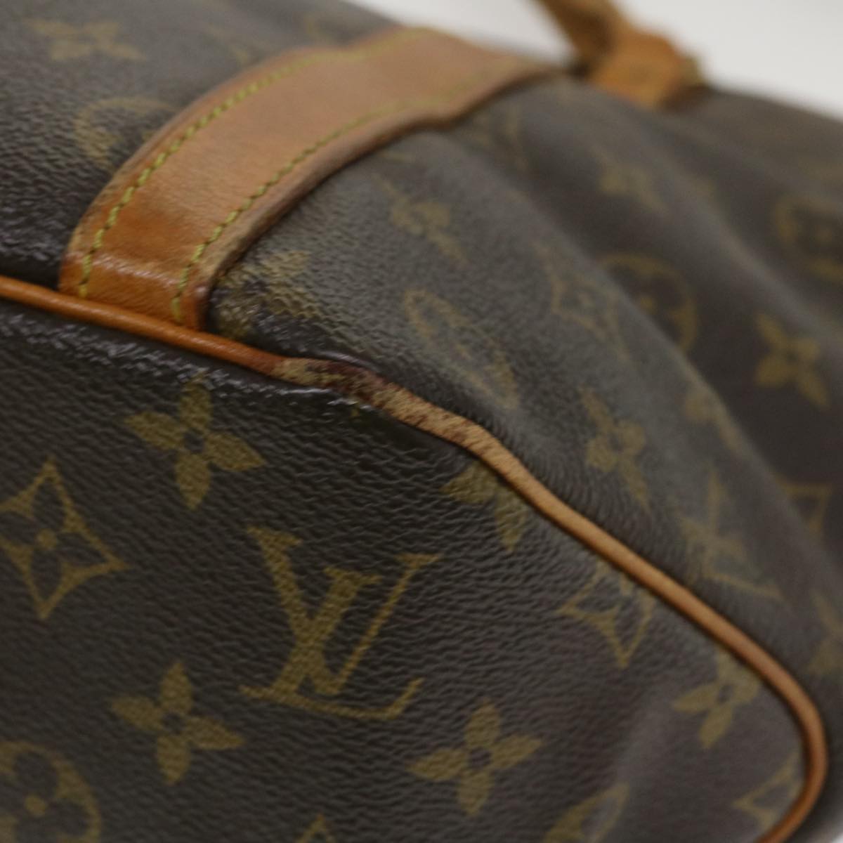 LOUIS VUITTON Monogram Sac Shopping Tote Bag M51108 LV Auth yk6204B