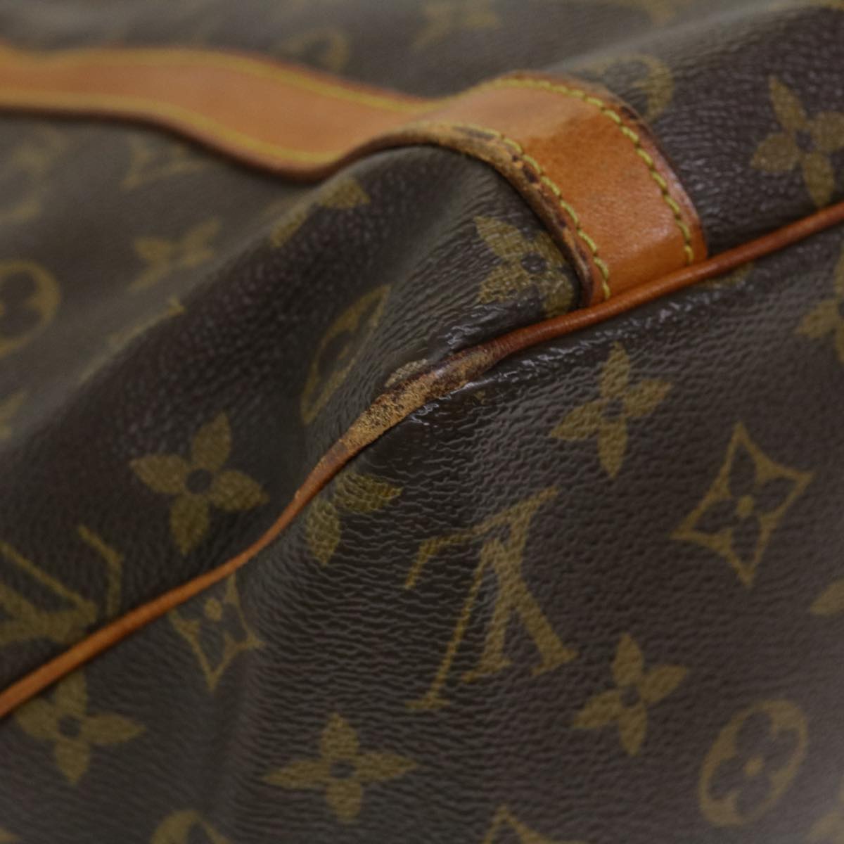 LOUIS VUITTON Monogram Sac Shopping Tote Bag M51108 LV Auth yk6204B