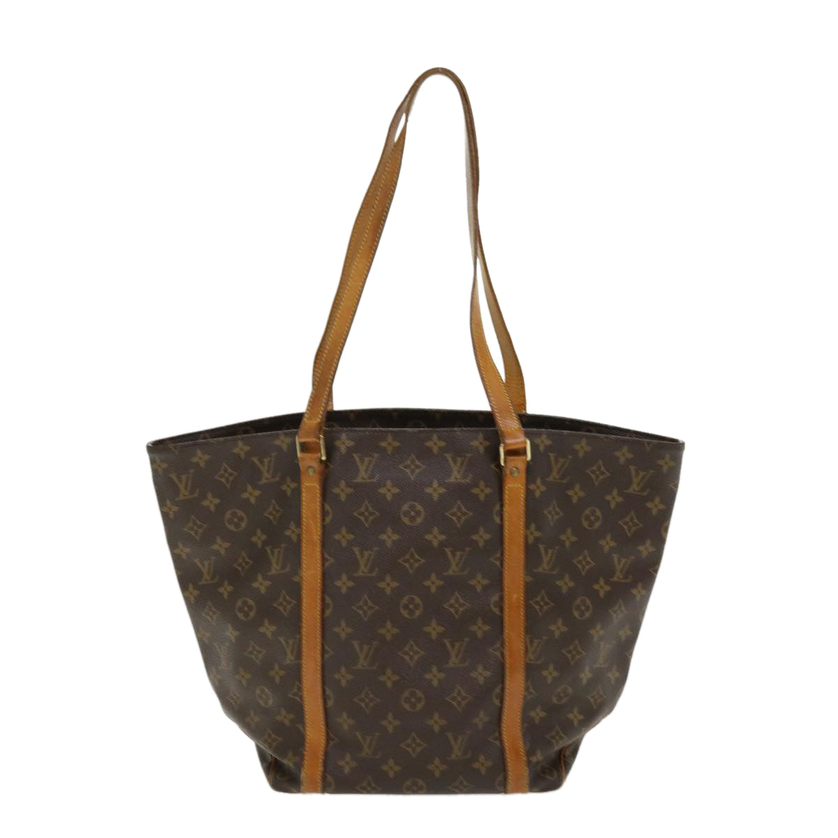 LOUIS VUITTON Monogram Sac Shopping Tote Bag M51108 LV Auth yk6204B - 0