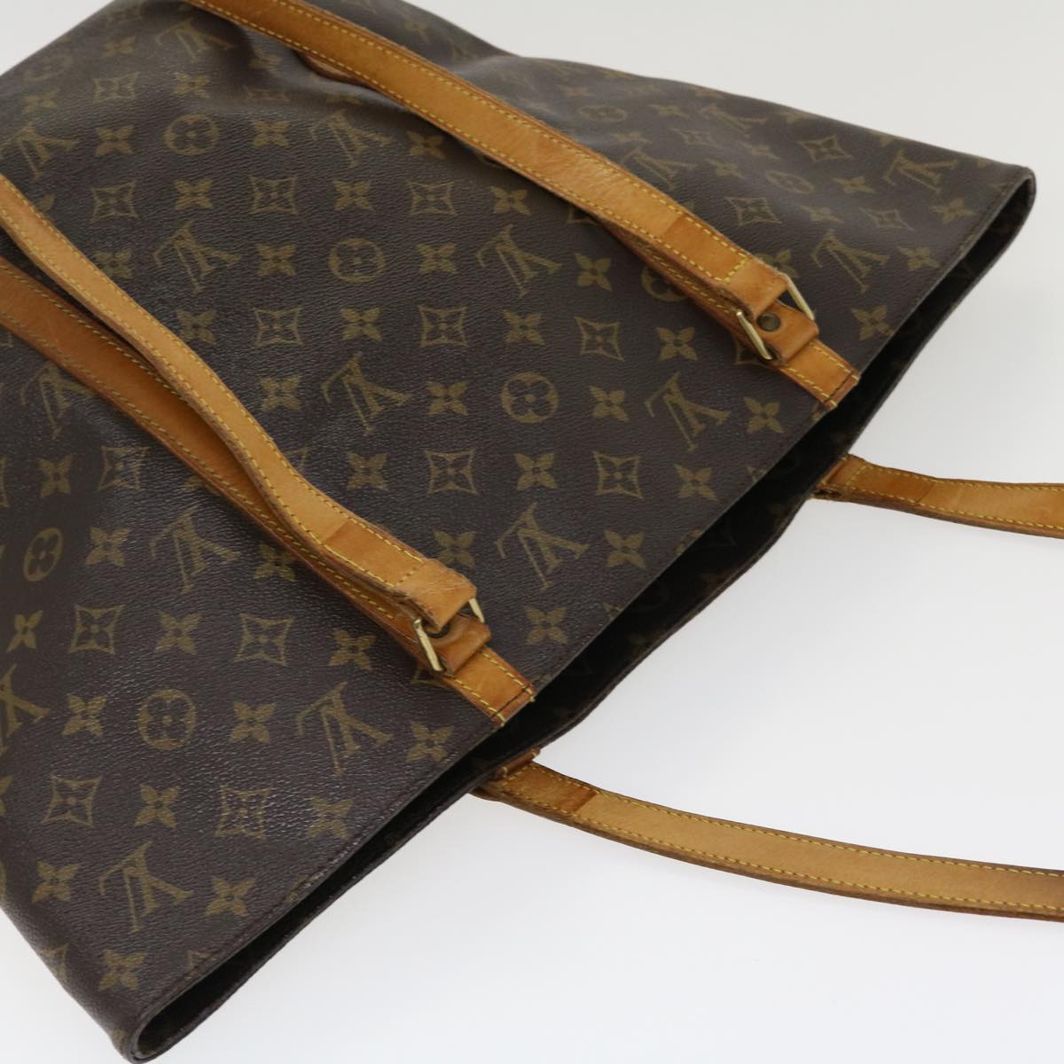 LOUIS VUITTON Monogram Sac Shopping Tote Bag M51108 LV Auth yk6204B