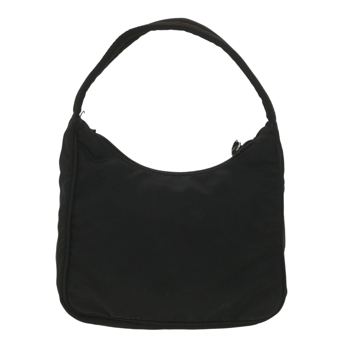 PRADA Hand Bag Nylon Black Auth yk6215 - 0