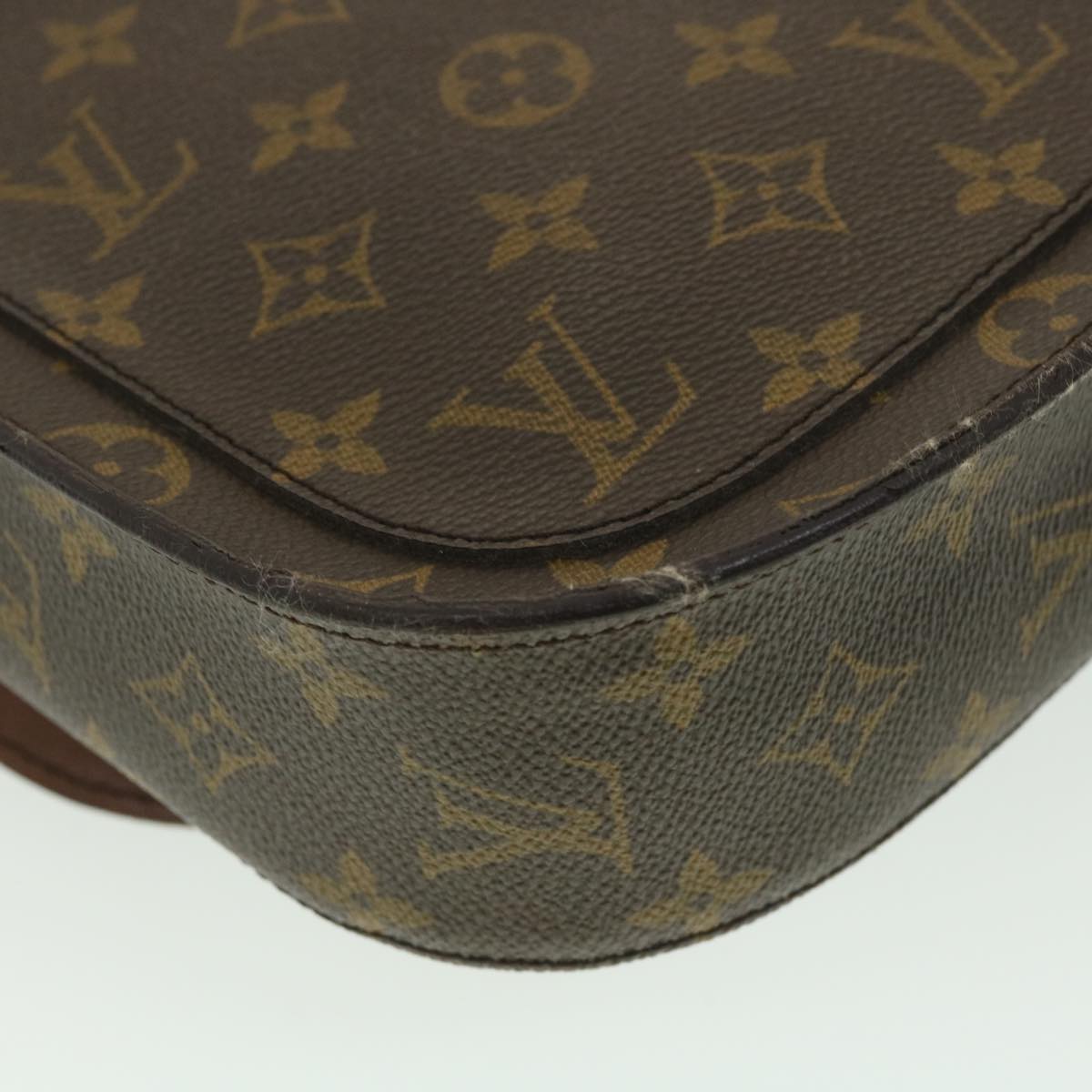 LOUIS VUITTON Monogram Saint Cloud GM Shoulder Bag M51242 LV Auth yk6305