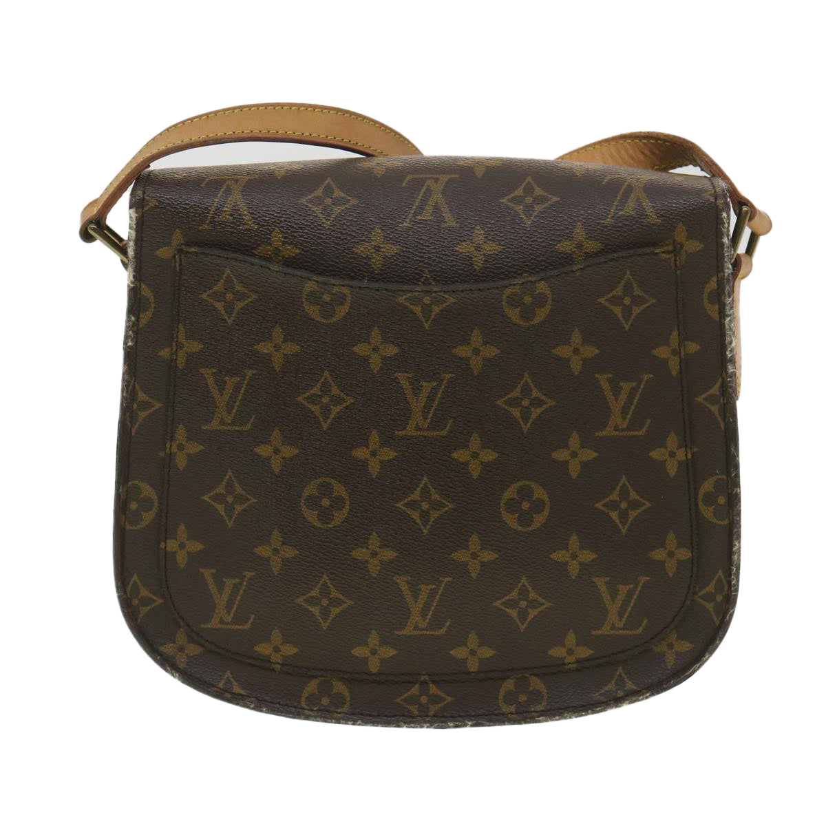 LOUIS VUITTON Monogram Saint Cloud GM Shoulder Bag M51242 LV Auth yk6305