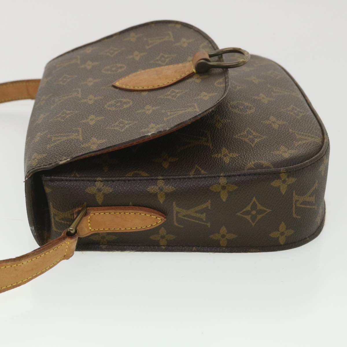 LOUIS VUITTON Monogram Saint Cloud GM Shoulder Bag M51242 LV Auth yk6305