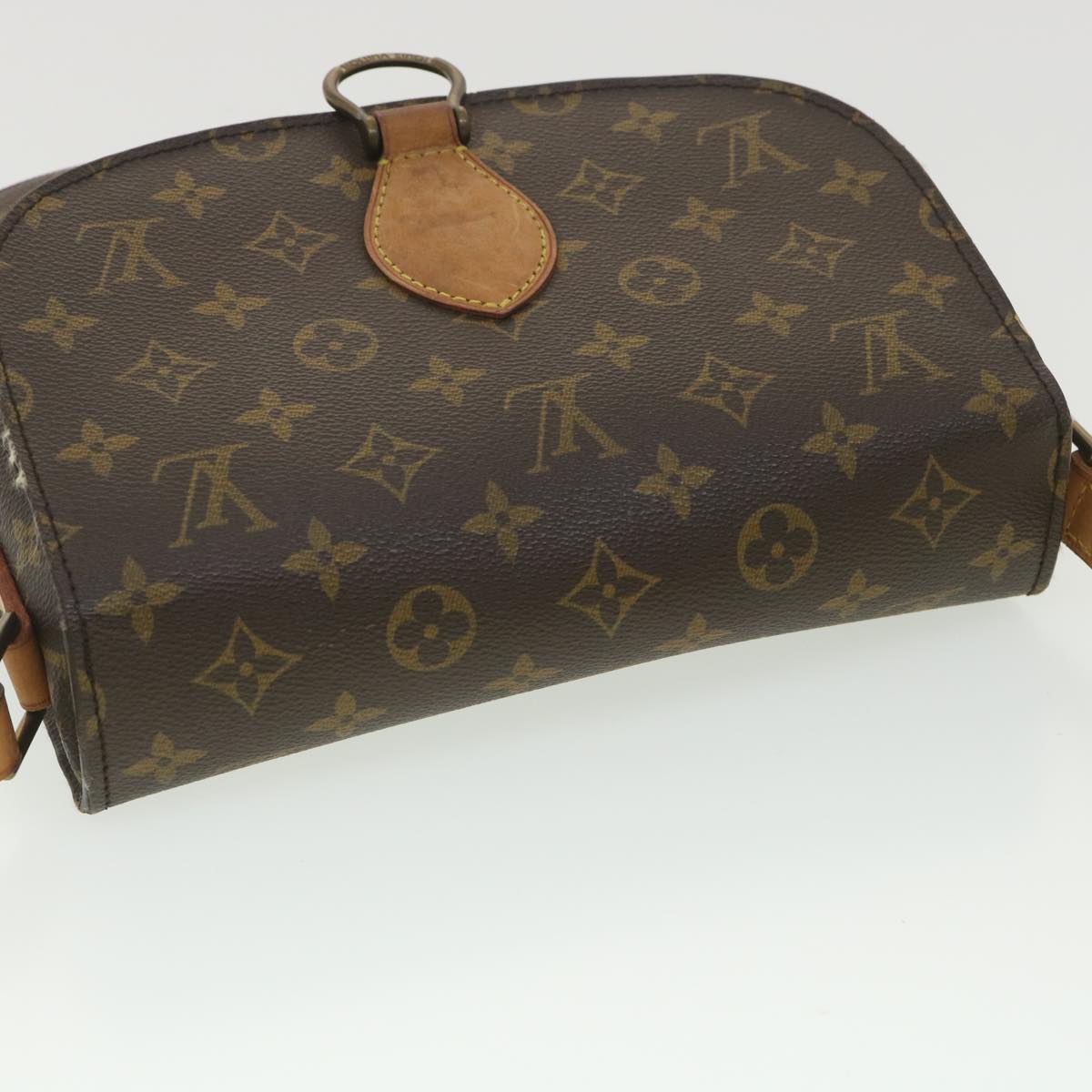 LOUIS VUITTON Monogram Saint Cloud GM Shoulder Bag M51242 LV Auth yk6305