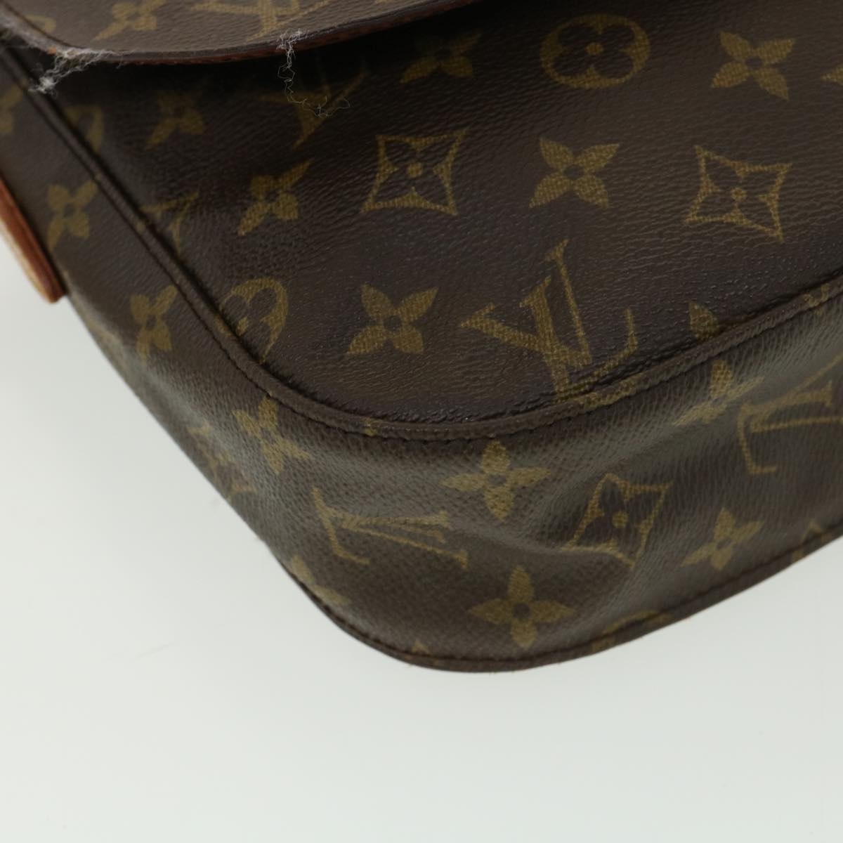 LOUIS VUITTON Monogram Saint Cloud GM Shoulder Bag M51242 LV Auth yk6314B