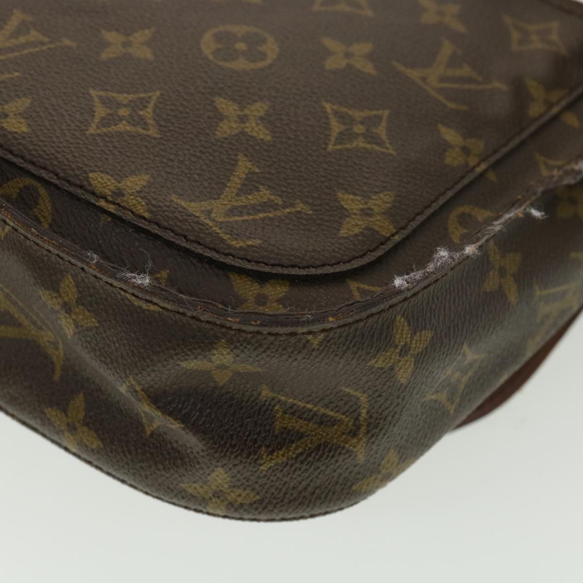 LOUIS VUITTON Monogram Saint Cloud GM Shoulder Bag M51242 LV Auth yk6314B