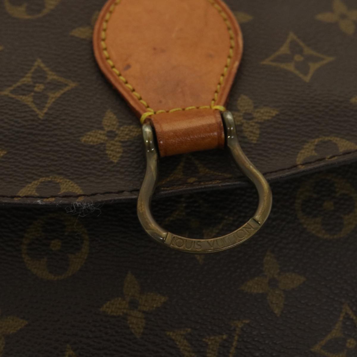 LOUIS VUITTON Monogram Saint Cloud GM Shoulder Bag M51242 LV Auth yk6314B