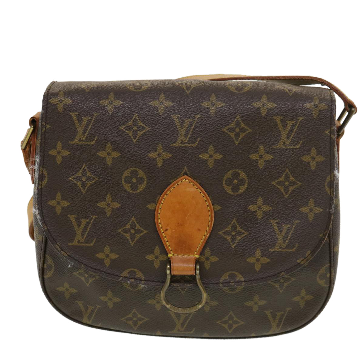 LOUIS VUITTON Monogram Saint Cloud GM Shoulder Bag M51242 LV Auth yk6314B