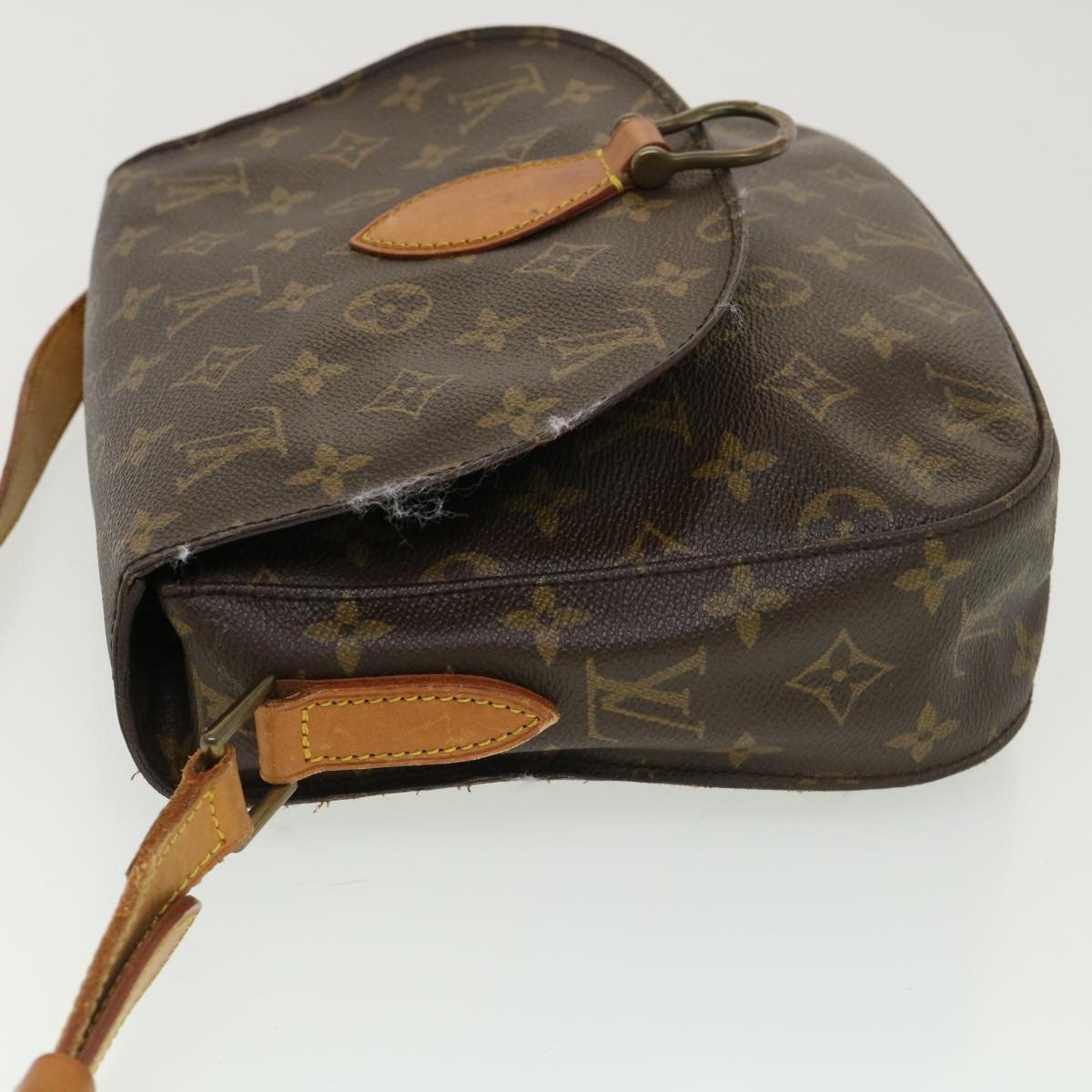 LOUIS VUITTON Monogram Saint Cloud GM Shoulder Bag M51242 LV Auth yk6314B