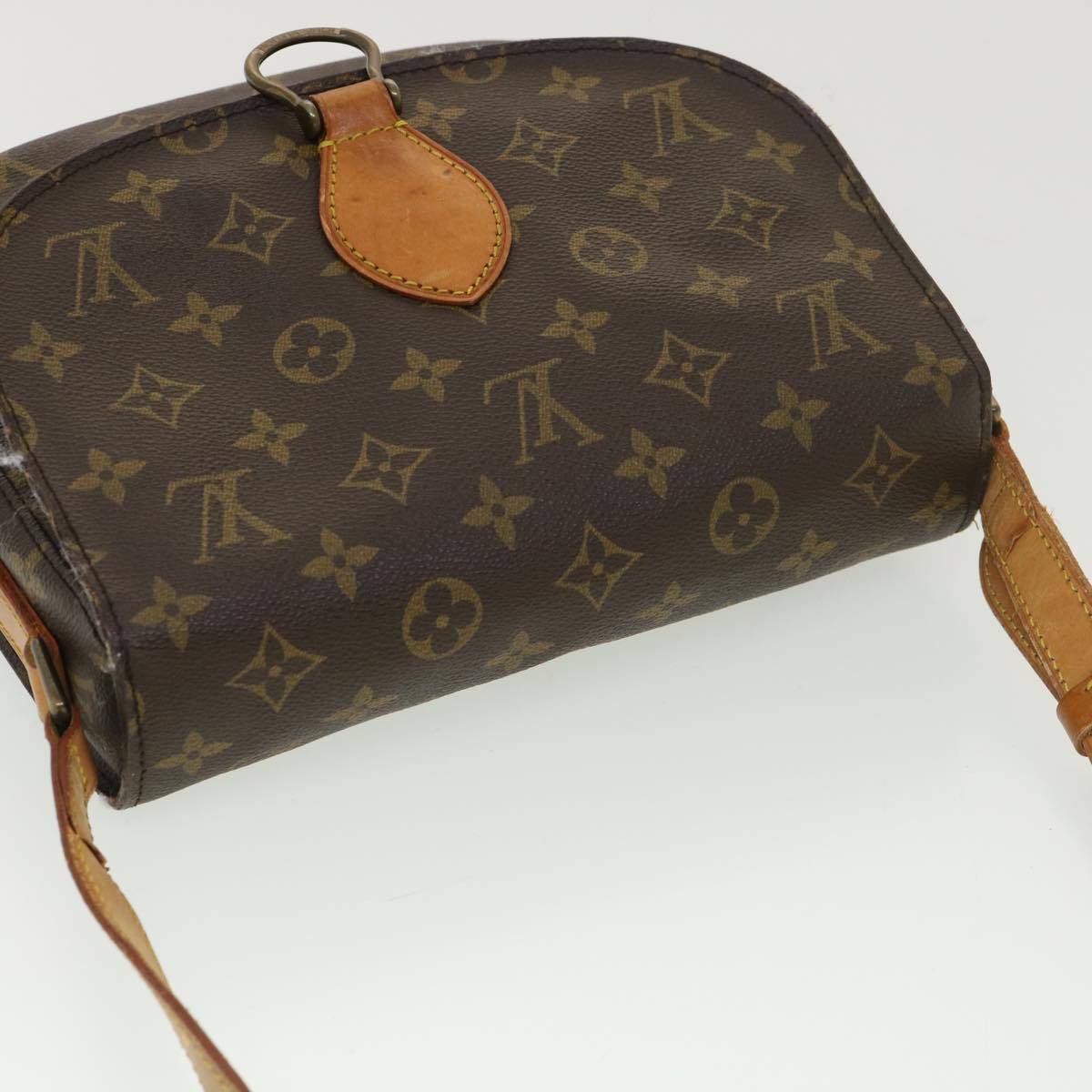 LOUIS VUITTON Monogram Saint Cloud GM Shoulder Bag M51242 LV Auth yk6314B