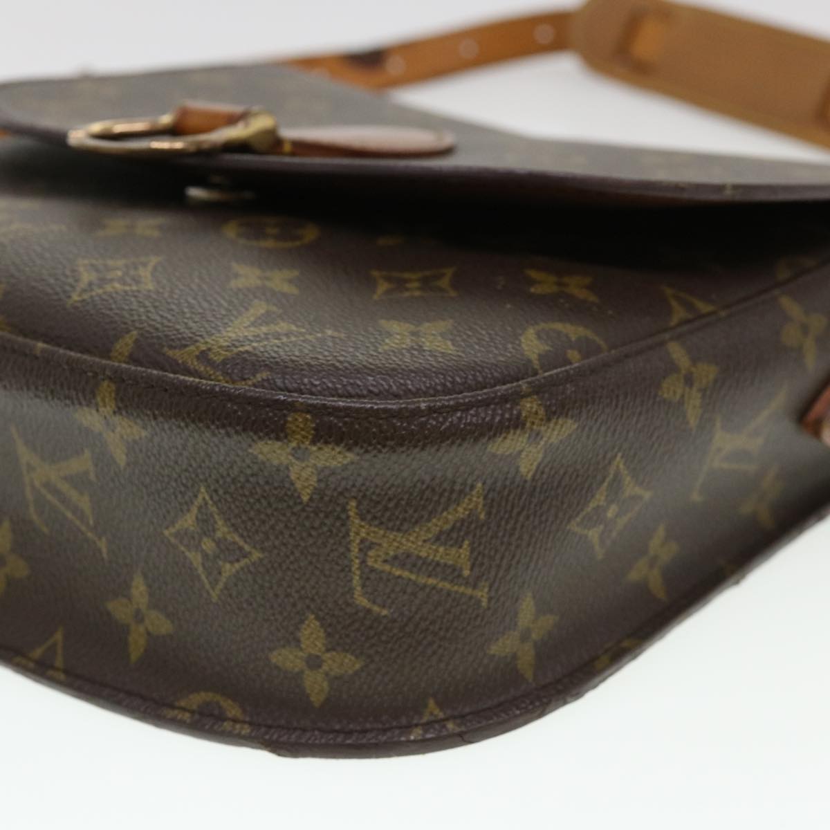 LOUIS VUITTON Monogram Saint Cloud GM Shoulder Bag M51242 LV Auth yk6330