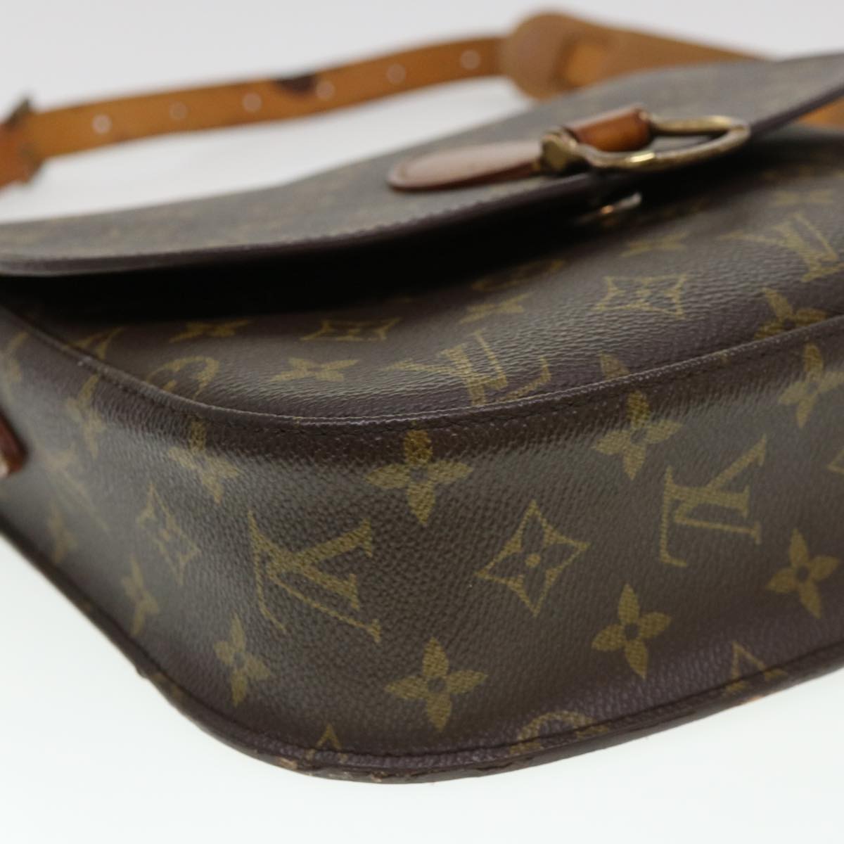 LOUIS VUITTON Monogram Saint Cloud GM Shoulder Bag M51242 LV Auth yk6330