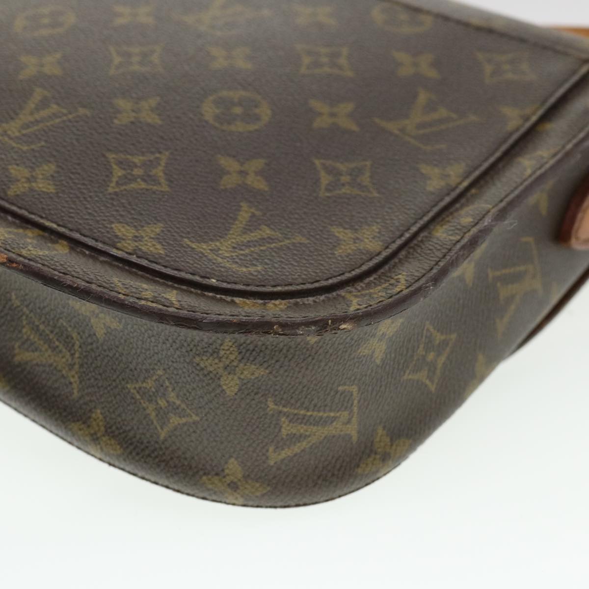 LOUIS VUITTON Monogram Saint Cloud GM Shoulder Bag M51242 LV Auth yk6330