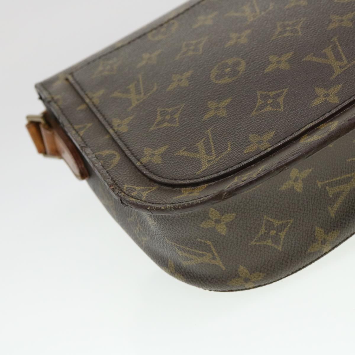 LOUIS VUITTON Monogram Saint Cloud GM Shoulder Bag M51242 LV Auth yk6330