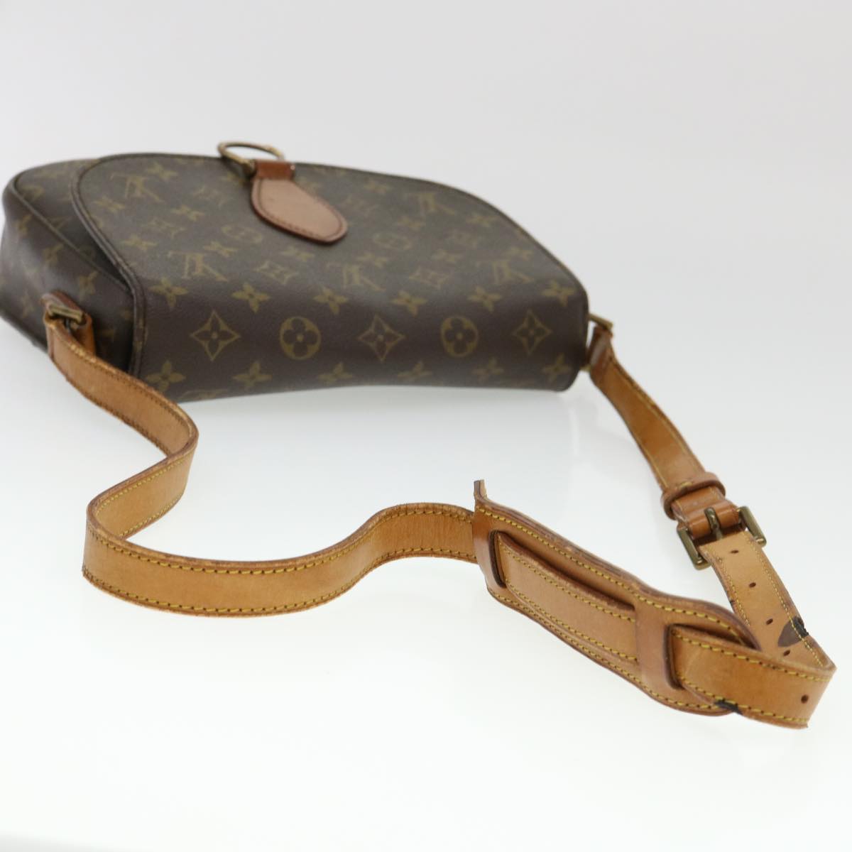 LOUIS VUITTON Monogram Saint Cloud GM Shoulder Bag M51242 LV Auth yk6330