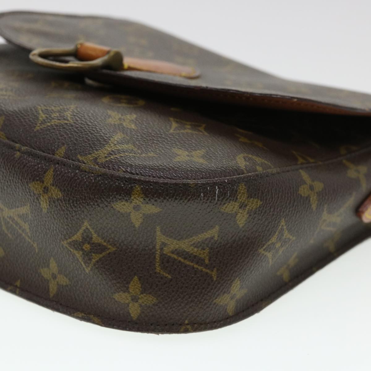 LOUIS VUITTON Monogram Saint Cloud GM Shoulder Bag M51242 LV Auth yk6331