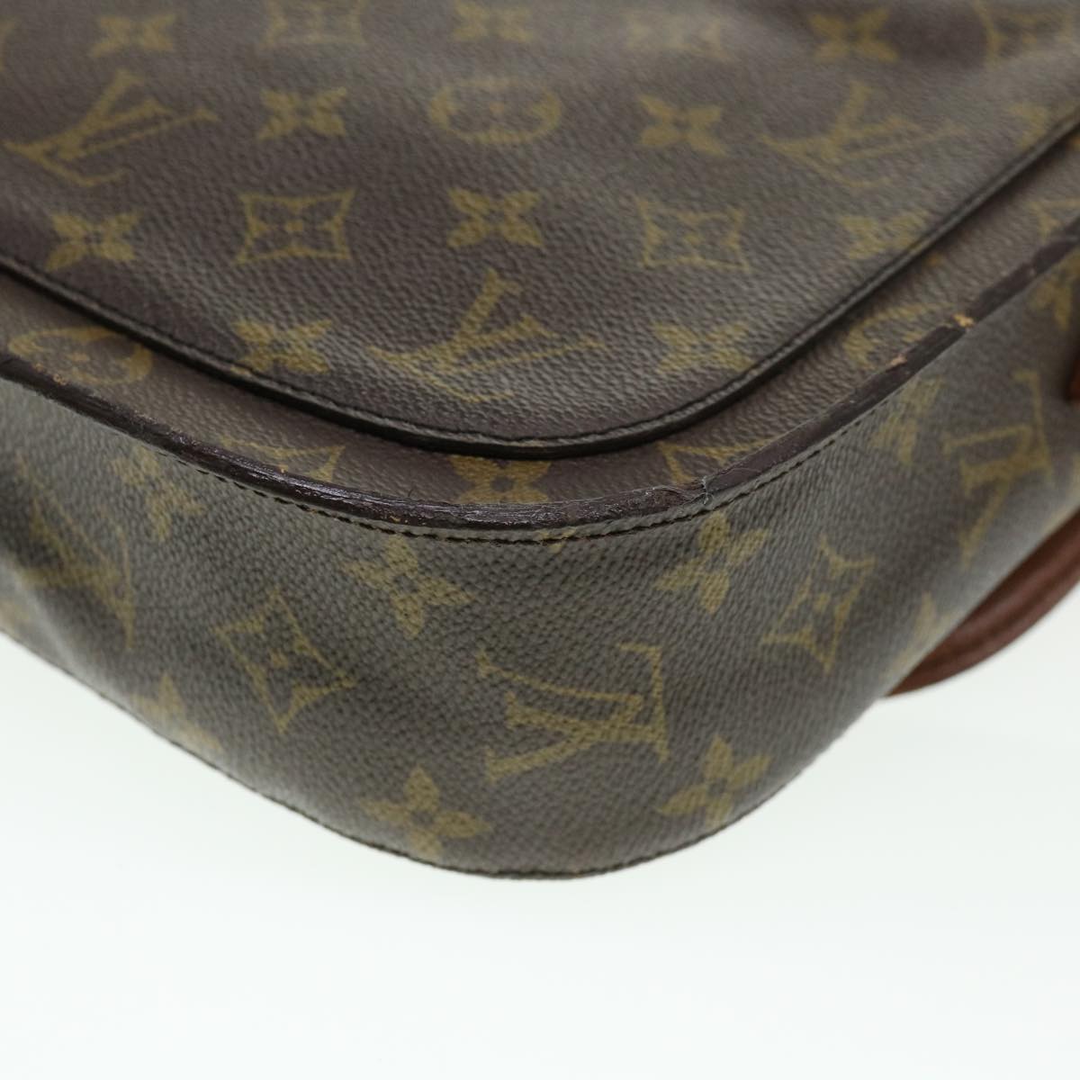 LOUIS VUITTON Monogram Saint Cloud GM Shoulder Bag M51242 LV Auth yk6331