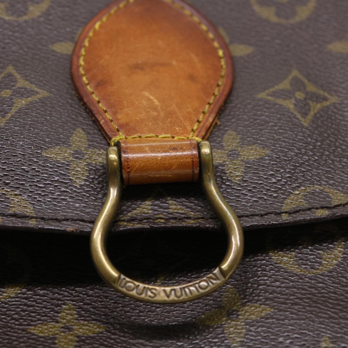 LOUIS VUITTON Monogram Saint Cloud GM Shoulder Bag M51242 LV Auth yk6331