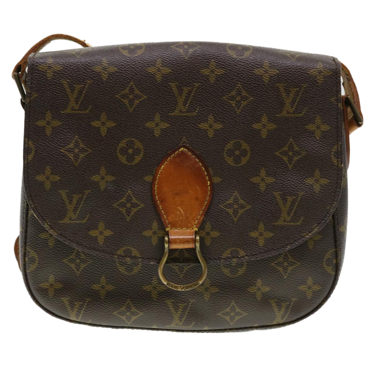 LOUIS VUITTON Monogram Saint Cloud GM Shoulder Bag M51242 LV Auth yk6331