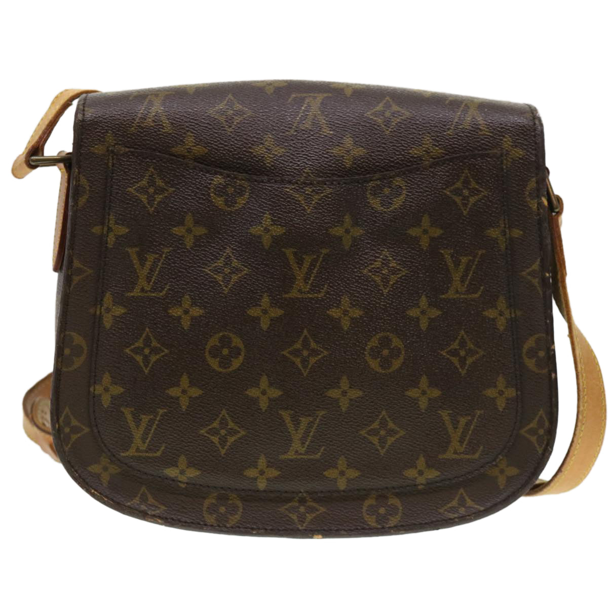 LOUIS VUITTON Monogram Saint Cloud GM Shoulder Bag M51242 LV Auth yk6331