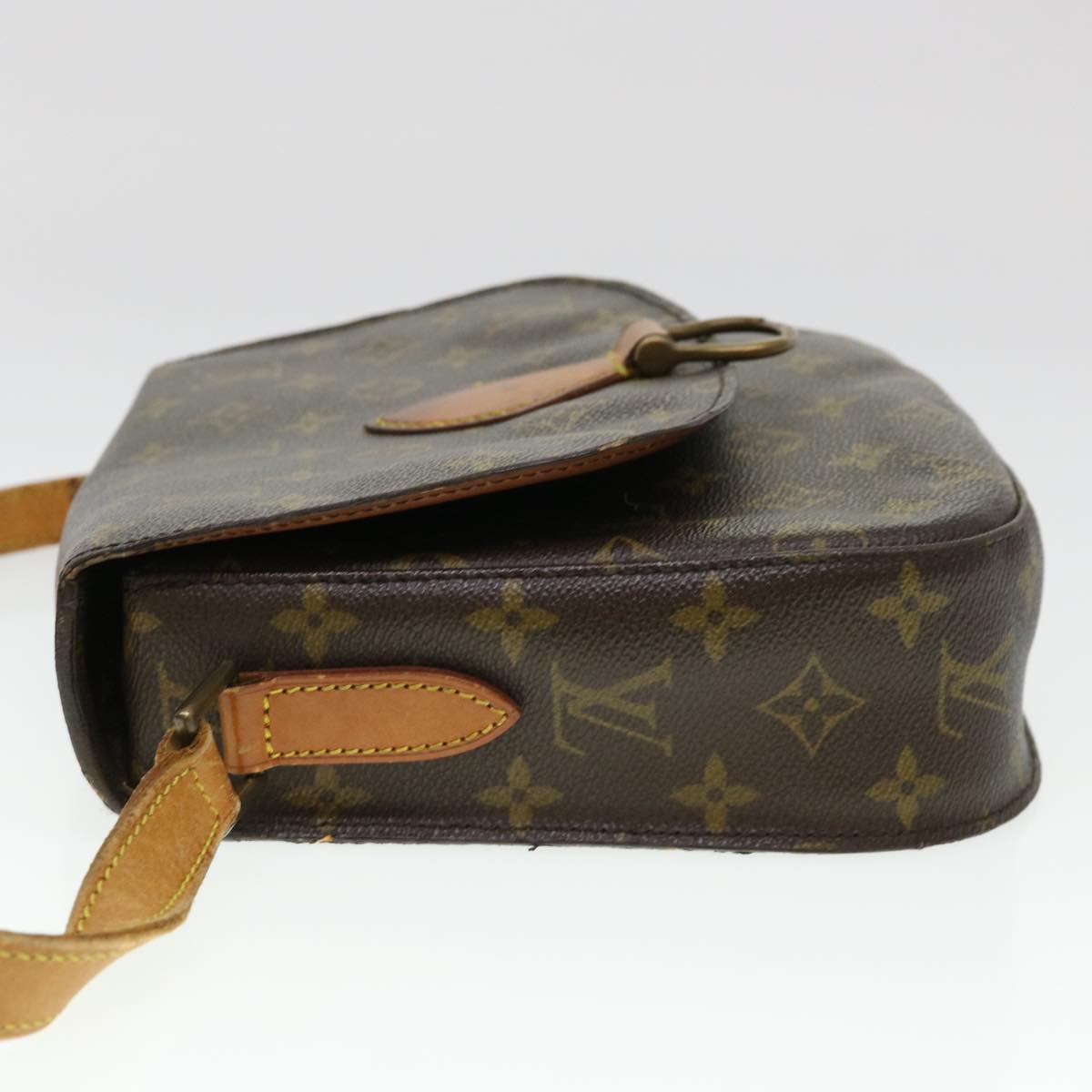 LOUIS VUITTON Monogram Saint Cloud GM Shoulder Bag M51242 LV Auth yk6331