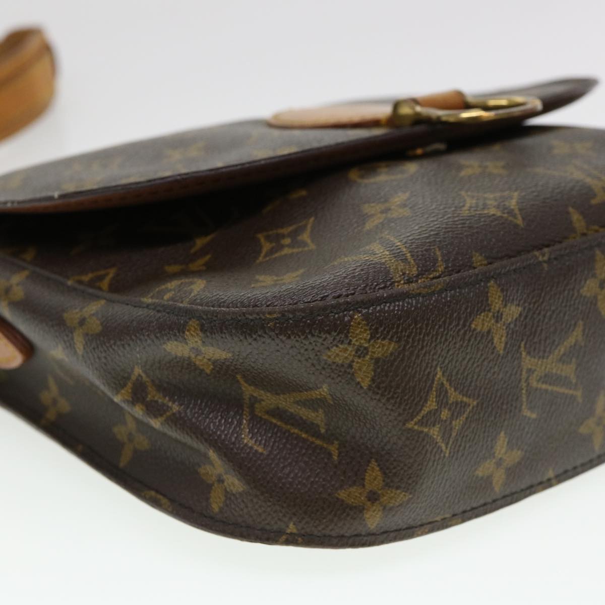 LOUIS VUITTON Monogram Saint Cloud GM Shoulder Bag M51242 LV Auth yk6332