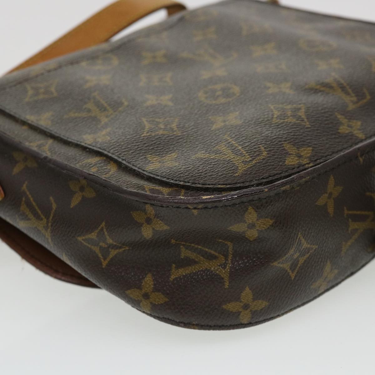 LOUIS VUITTON Monogram Saint Cloud GM Shoulder Bag M51242 LV Auth yk6332