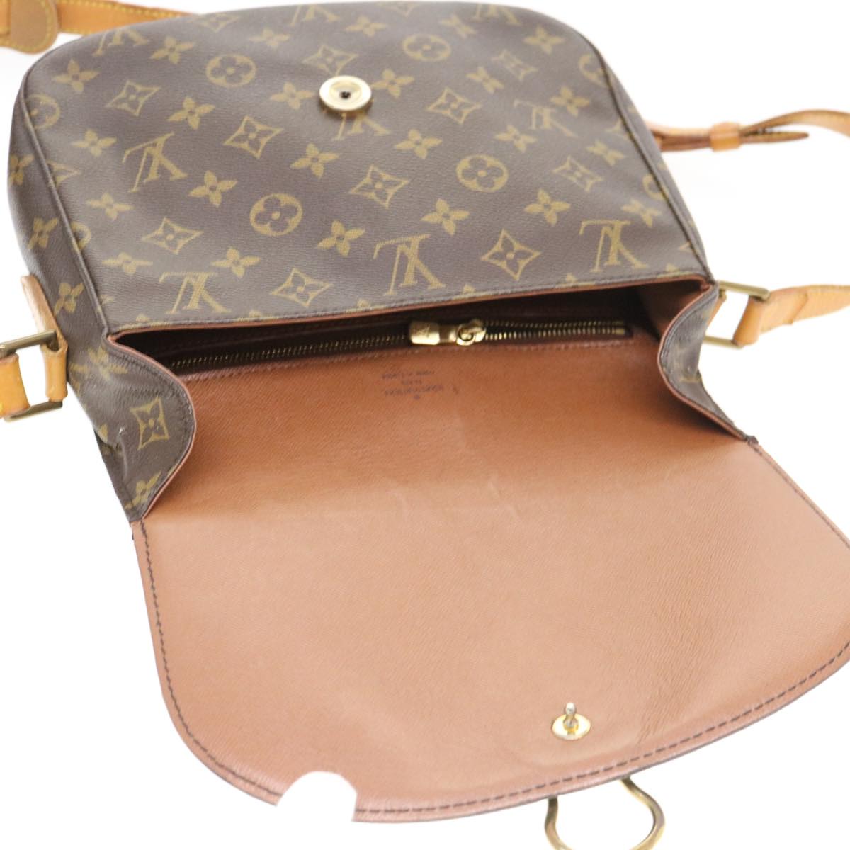 LOUIS VUITTON Monogram Saint Cloud GM Shoulder Bag M51242 LV Auth yk6332