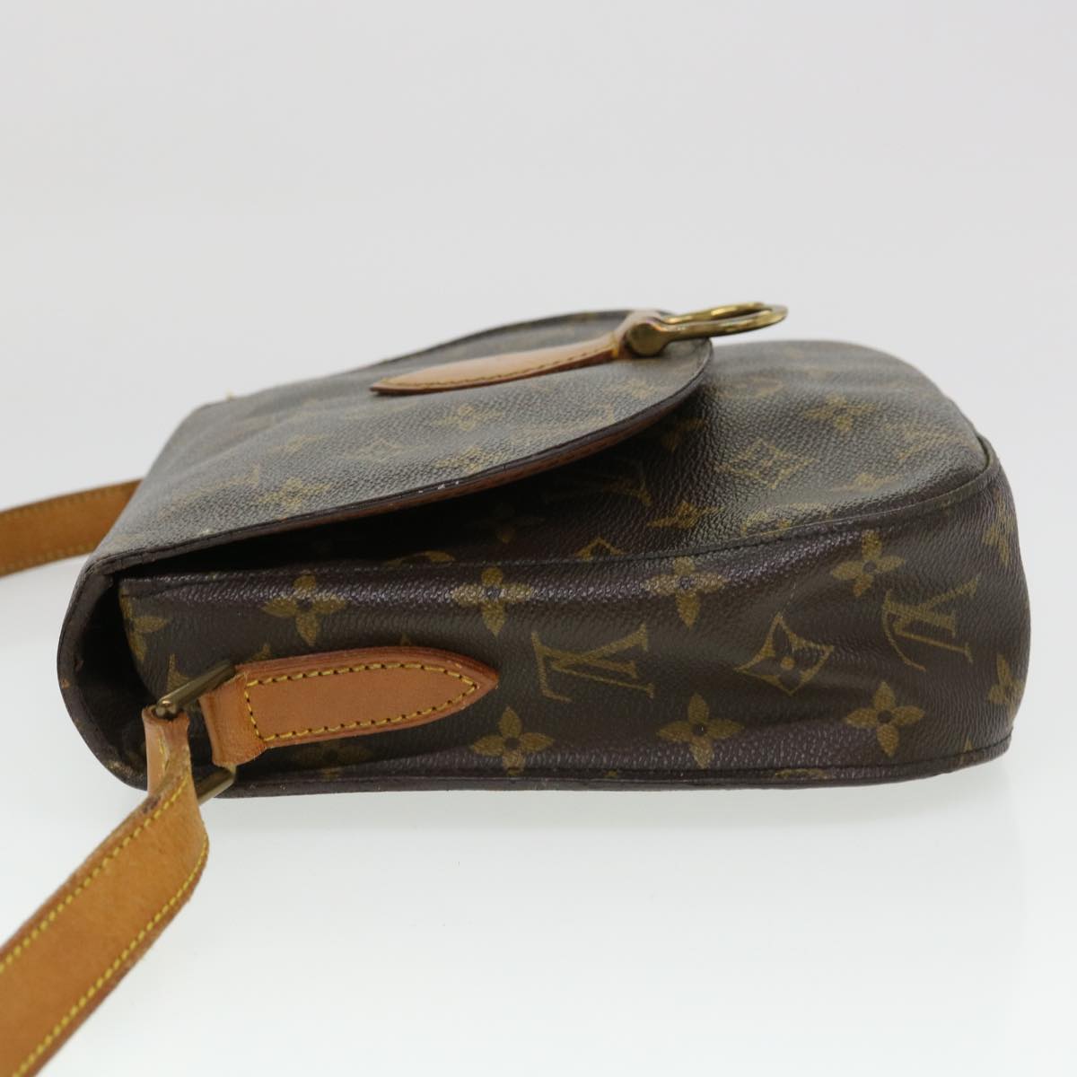 LOUIS VUITTON Monogram Saint Cloud GM Shoulder Bag M51242 LV Auth yk6332