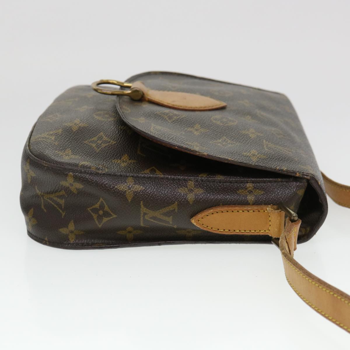 LOUIS VUITTON Monogram Saint Cloud GM Shoulder Bag M51242 LV Auth yk6332