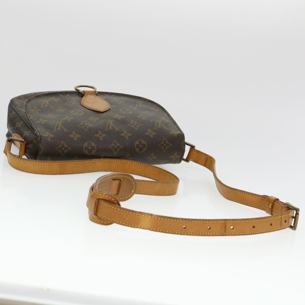 LOUIS VUITTON Monogram Saint Cloud GM Shoulder Bag M51242 LV Auth yk6332