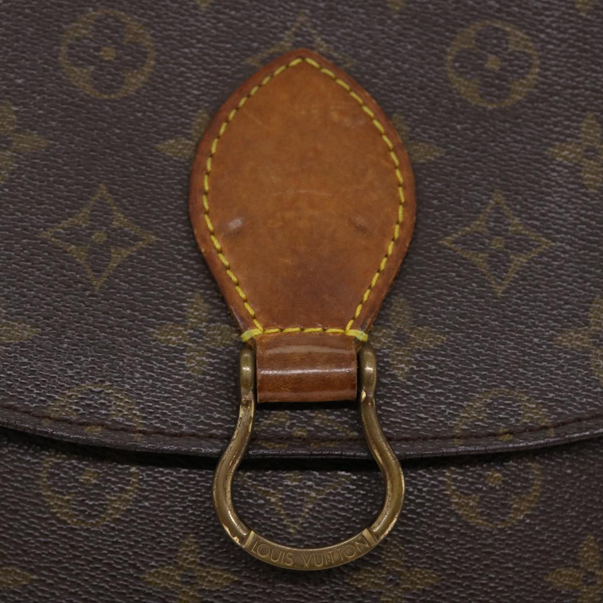 LOUIS VUITTON Monogram Saint Cloud GM Shoulder Bag M51242 LV Auth yk6346