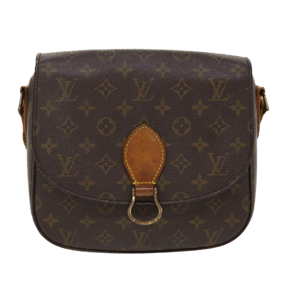 LOUIS VUITTON Monogram Saint Cloud GM Shoulder Bag M51242 LV Auth yk6346