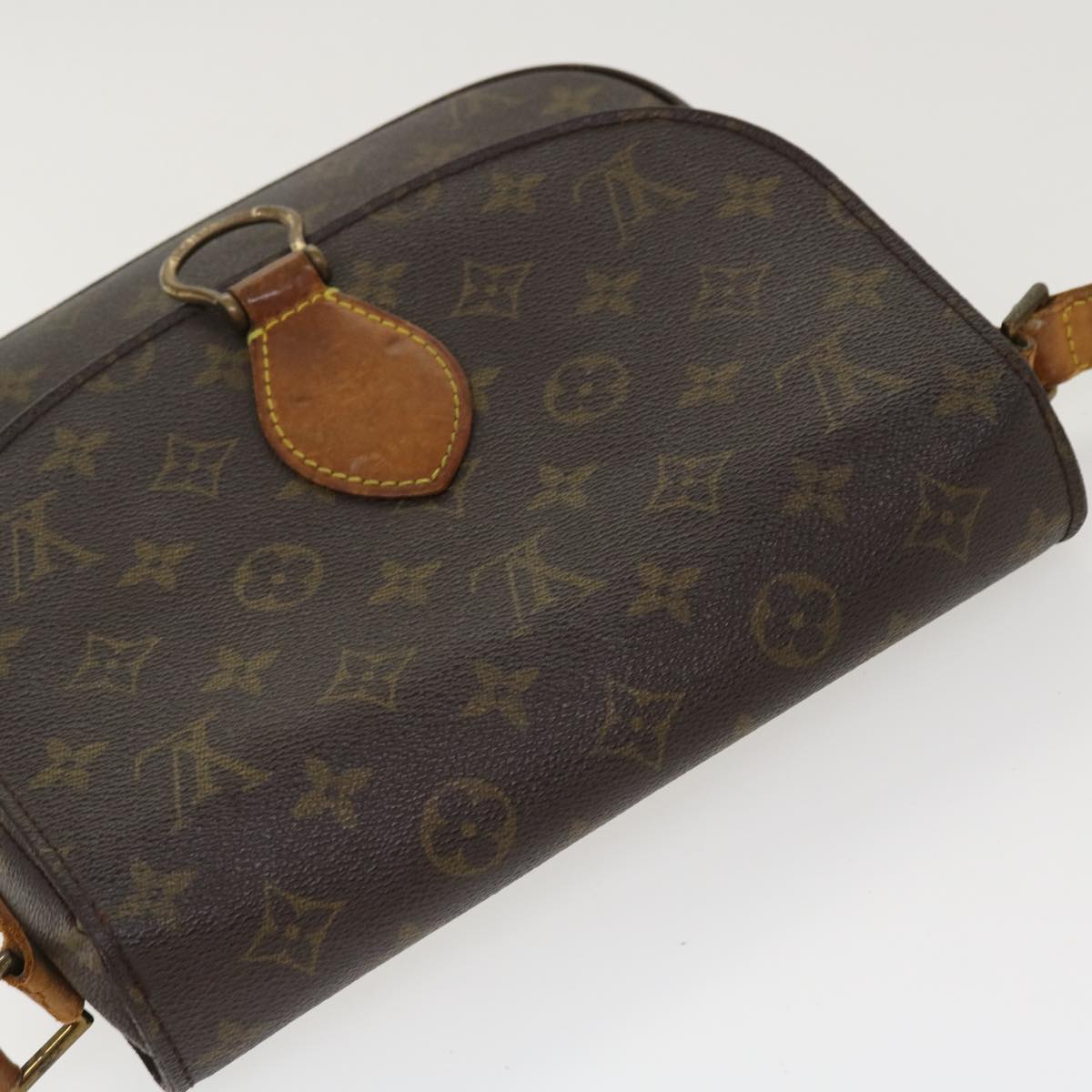 LOUIS VUITTON Monogram Saint Cloud GM Shoulder Bag M51242 LV Auth yk6346