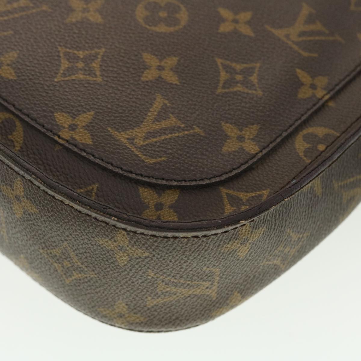 LOUIS VUITTON Monogram Saint Cloud GM Shoulder Bag M51242 LV Auth yk6371