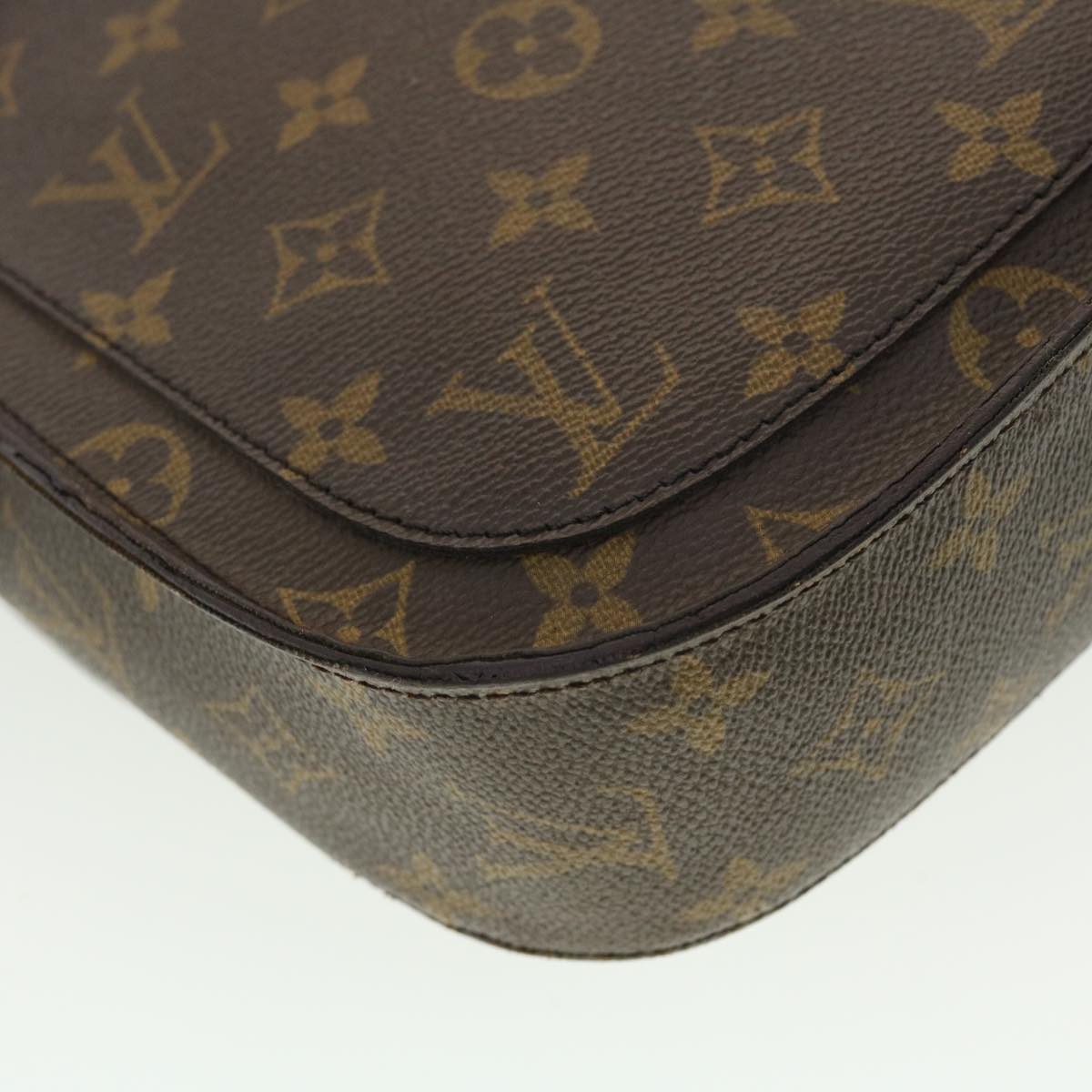 LOUIS VUITTON Monogram Saint Cloud GM Shoulder Bag M51242 LV Auth yk6371