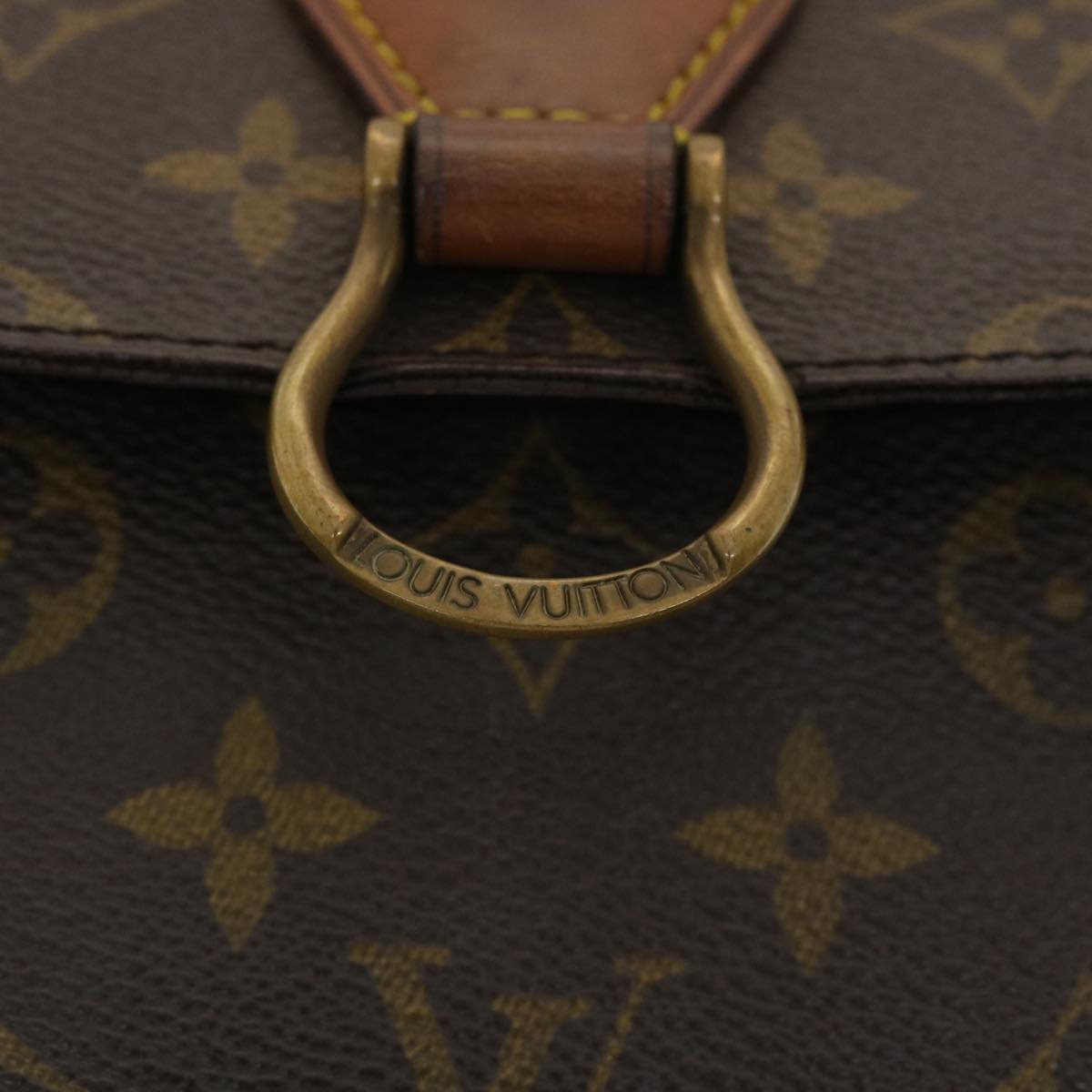 LOUIS VUITTON Monogram Saint Cloud GM Shoulder Bag M51242 LV Auth yk6371