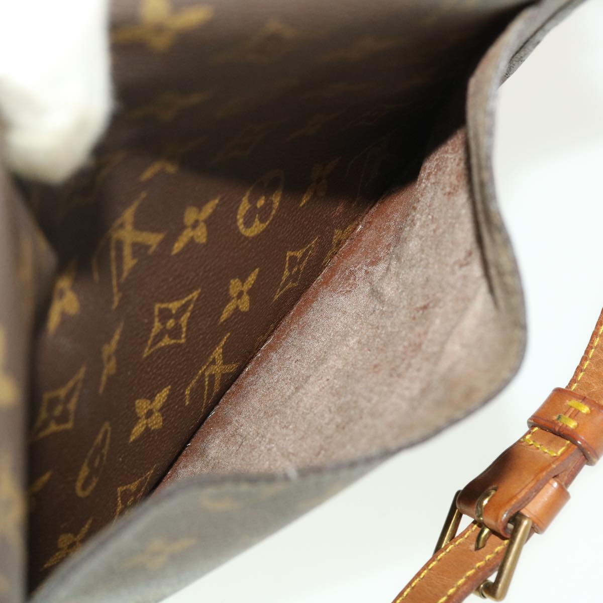 LOUIS VUITTON Monogram Saint Cloud GM Shoulder Bag M51242 LV Auth yk6371