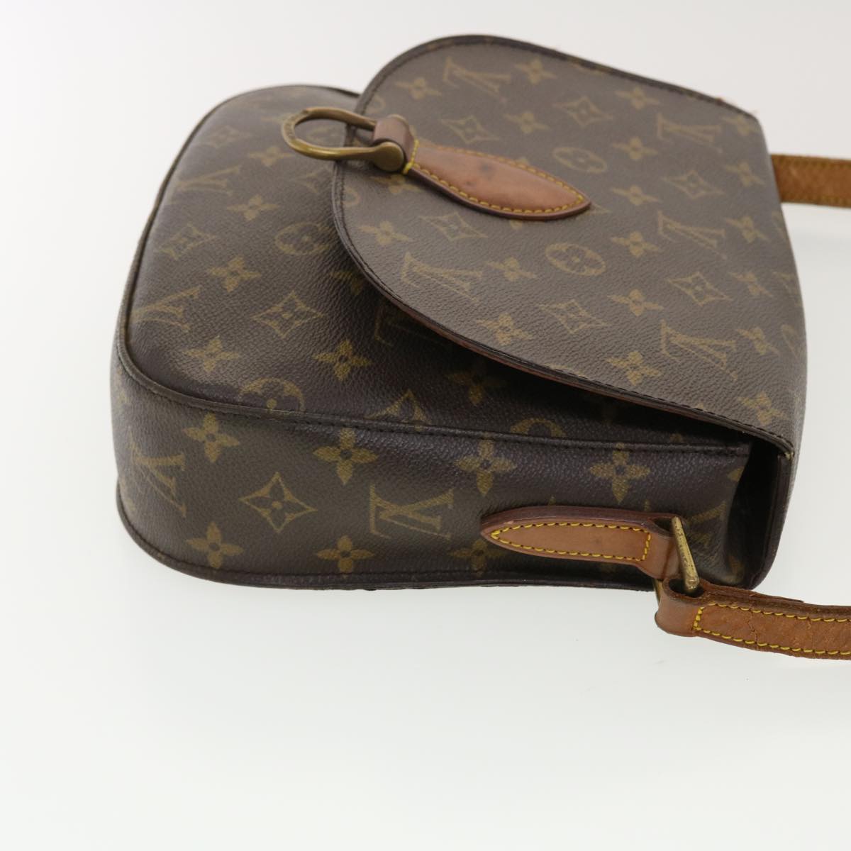 LOUIS VUITTON Monogram Saint Cloud GM Shoulder Bag M51242 LV Auth yk6371