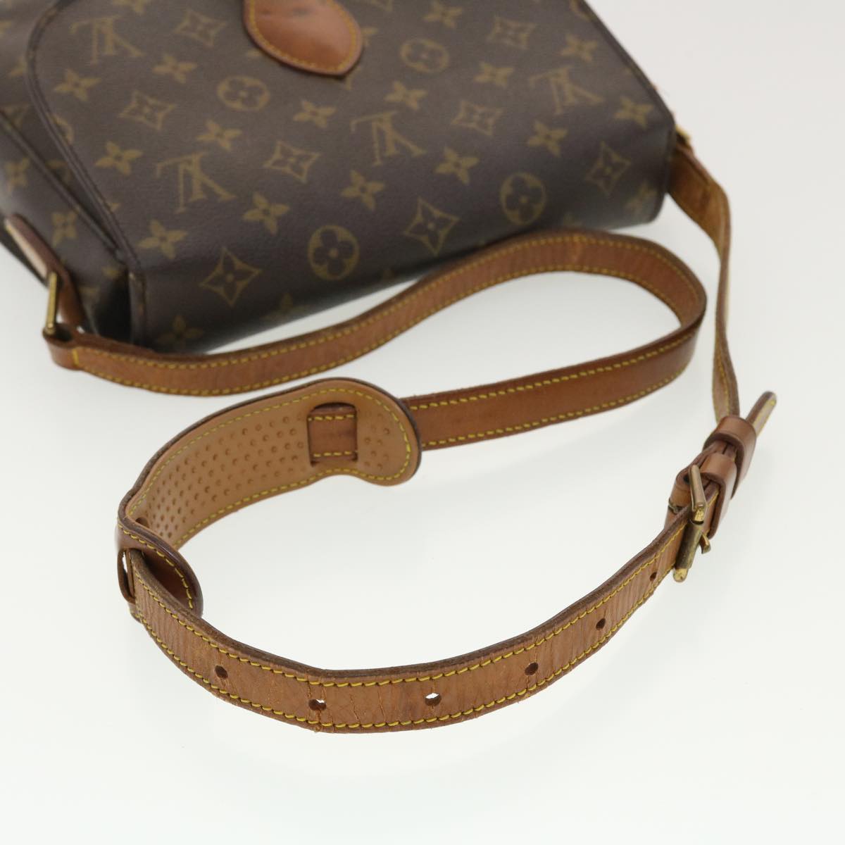 LOUIS VUITTON Monogram Saint Cloud GM Shoulder Bag M51242 LV Auth yk6371